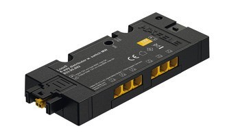 6cestný rozbočovač, Häfele Loox5, 12 V, 3pólové (tunable white) s funkcí spínače