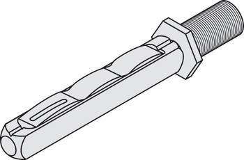 Adaptér čtyřhranu, Hoppe, výměnný čtyřhran 9 mm, M12 x 1,25 mm