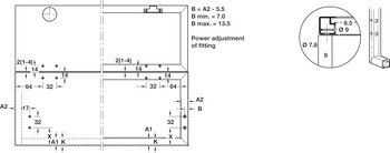 Adaptér, Pro výklopy s hliníkovým rámečkem 20 mm