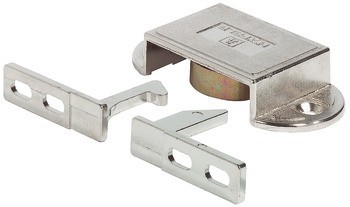Automatická záskočka dveří, Häfele Symo CL, k přišroubování, zinková slitina, záskočka
