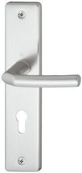 Bezpečnostní dveřní kliky, Hliník, Hoppe, Birmingham 1117/2221A/2440 třída odolnosti 0 (třída bezpečnosti 1)