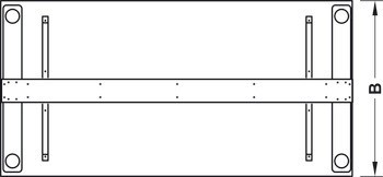 Boční díl T, Häfele Officys TE651 Pro