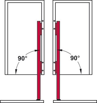 Čelní konzole, pro výsuvný rám, výsuv spodní skříňky