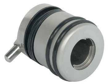 Čepový zámek pro skleněné dveře, Häfele Symo EC, k přišroubování