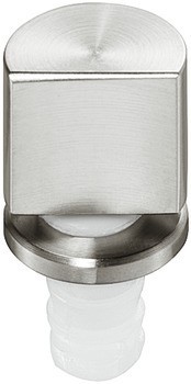 Čepový závěs pro skleněné dveře, úhel otevření max. 130°, vložené