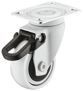 Designové nábytkové kolečko, Nosnost 12-50 kg, pevné nebo volnoběžné