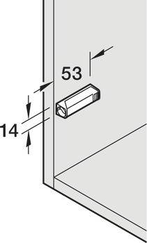 Deska adaptéru, Blum model 956.1201