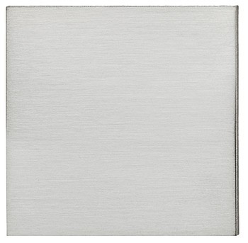 deska, nerez, s lepicí páskou, čtvercová