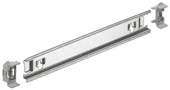 DIN lišta, s vymezovacími díly