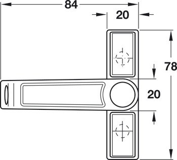 Doplňkový okenní zámek, FTS 2510, Abus