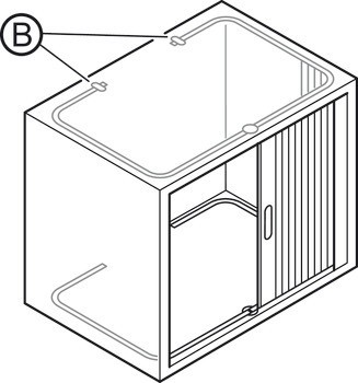 Koncový doraz, Pro plastové roletky