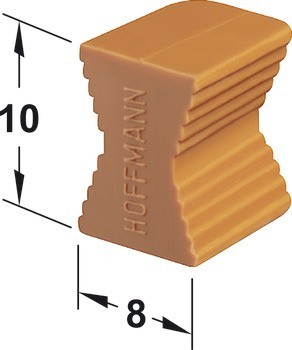 Drážkovací frézka, Hoffmann MU 3-P, pro rybinové svlaky Hoffmann W1–W4