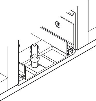 Dřevěné otočně posuvné dveře, Hawa Concepta 25/30/40/50, sada