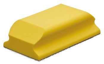 Držák brusného papíru, Pěnová guma se suchým zipem