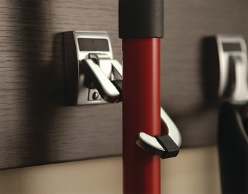 Držák na násady, Zinková slitina, barva hliník