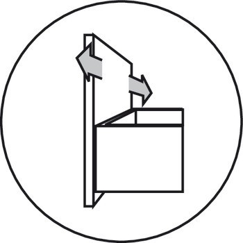 Držák panelu, Häfele Matrix Box P Plus