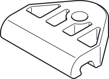 Držák pro stabilizaci čelního panelu, pro držák pro stabilizaci čelního panelu, Häfele Matrix Box P Plus