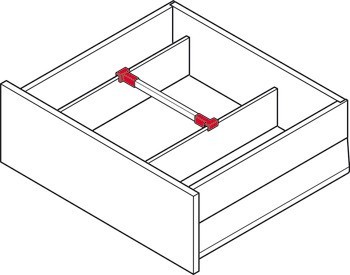 Držák relingu, Blum Orga-Line, pro Tandembox antaro