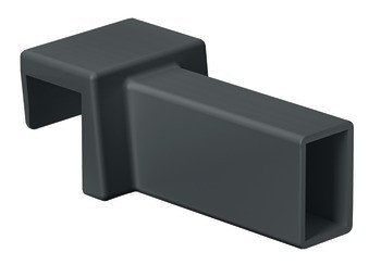 Držák relingu, Pro příčný reling Blum Ambia Line, design ocel