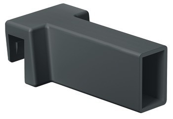 Držák relingu, Pro příčný reling Blum Ambia Line, design ocel