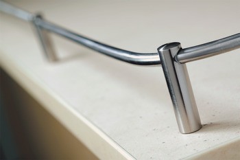 Držák relingu, systém relingu nástavby, pro 1 reling nástavby, 10 mm