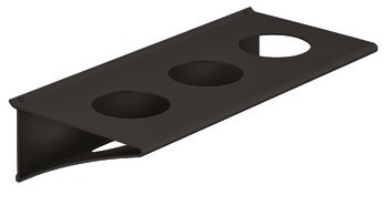 Držák sklenice, Pro 3 sklenice, pro nástěnný systém Labos