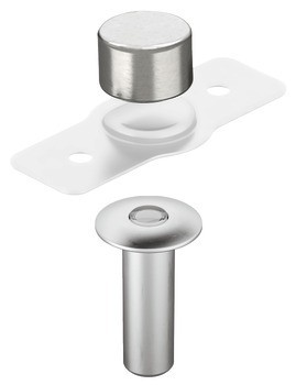 Dveřní doraz montovaný na podlahu, Magnetický, standardní