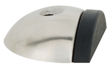 Dveřní doraz montovaný na podlahu, Nerez, k přišroubování, Startec