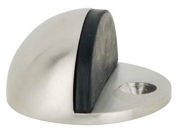 Dveřní doraz montovaný na podlahu, nerez, k přišroubování, Startec