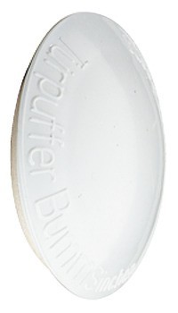 Dveřní doraz montovaný na stěnu, k nalepení