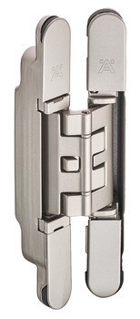 Dveřní závěs, Startec H10, skrytý, pro bezfalcové vnitřní dveře do 60 kg, s magnetickými krytkami