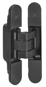 Dveřní závěs, Startec H12 L Plus, skrytý, pro bezfalcové vnitřní dveře do 120 kg, s magnetickými krytkami