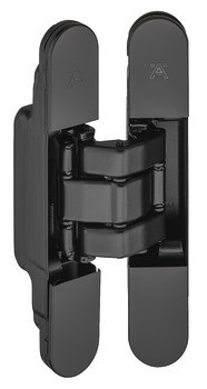 Dveřní závěs, Startec H12 L, skrytý, pro bezfalcové vnitřní dveře do 80 kg, s magnetickými krytkami