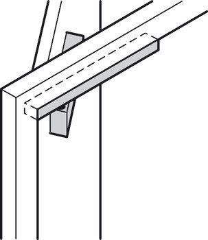 Dveřní zavírač, DCL 61, s kluznou lištou, EN 2 - 4