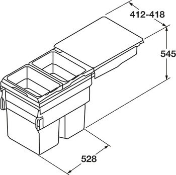 Odpadkové koše, Hailo Euro Cargo