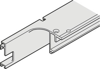 Dvojitá pojezdová kolejnice, pro Hawa Folding Concepta III