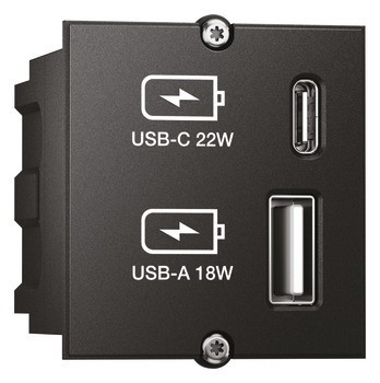 Dvojitá USB dobíjecí jednotka, systém B