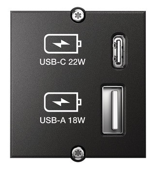 Dvojitá USB dobíjecí jednotka, systém B