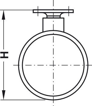 Dvojité kolečko, Nosnost 100 kg