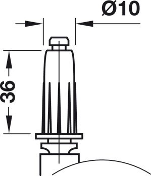 Dvojité kolečko, Nosnost 35-100 kg, volnoběžné