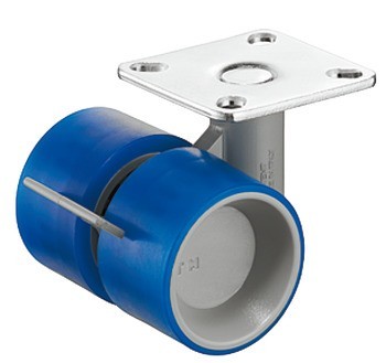 Dvojité kolečko, Nosnost 35 kg, řiditelné