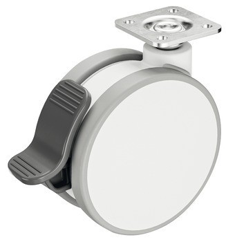 Dvojité kolečko, Nosnost 60 kg, řiditelné