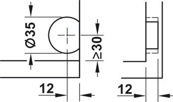 Dvojité zdvihací výklopné kování, Häfele Free fold E (elektrické)