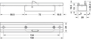 Electronic Furniture Lock, EFL41