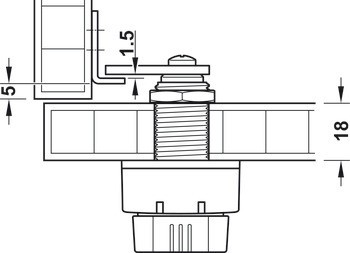 Elektronický kombinační zámek, s klávesnicí