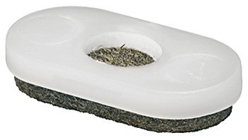 Filcový kluzák, d, oválný