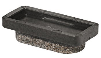 Filcový kluzák, e, obdélníkový