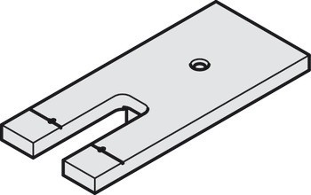 Frézovací přípravek, pro montážní otvor