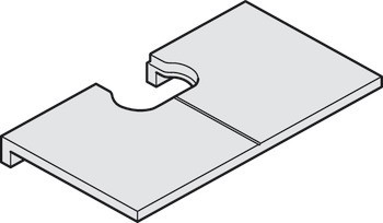 Frézovací šablona, pro sklopný závěs pro Hawa Folding Concepta III