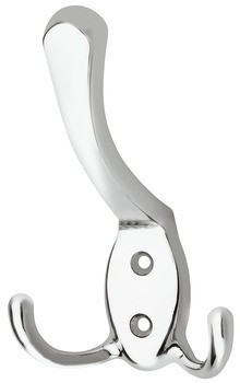 Háček na šaty, Zinková slitina, se 3 háčky, Häfele Déco